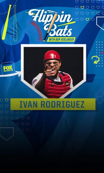 Pudge Rodriguez Joins 'Flippin' Bats'